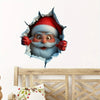 Pegatina Pared Navidad Papá Noel
