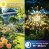 Paquete De 4 Luces Solares Para Fuegos