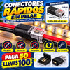Une cables en segundos, sin pelar ni soldar! 🔧 Aprovecha nuestra promoción PAGA 50 Y LLEVAS 100 conectores rápidos