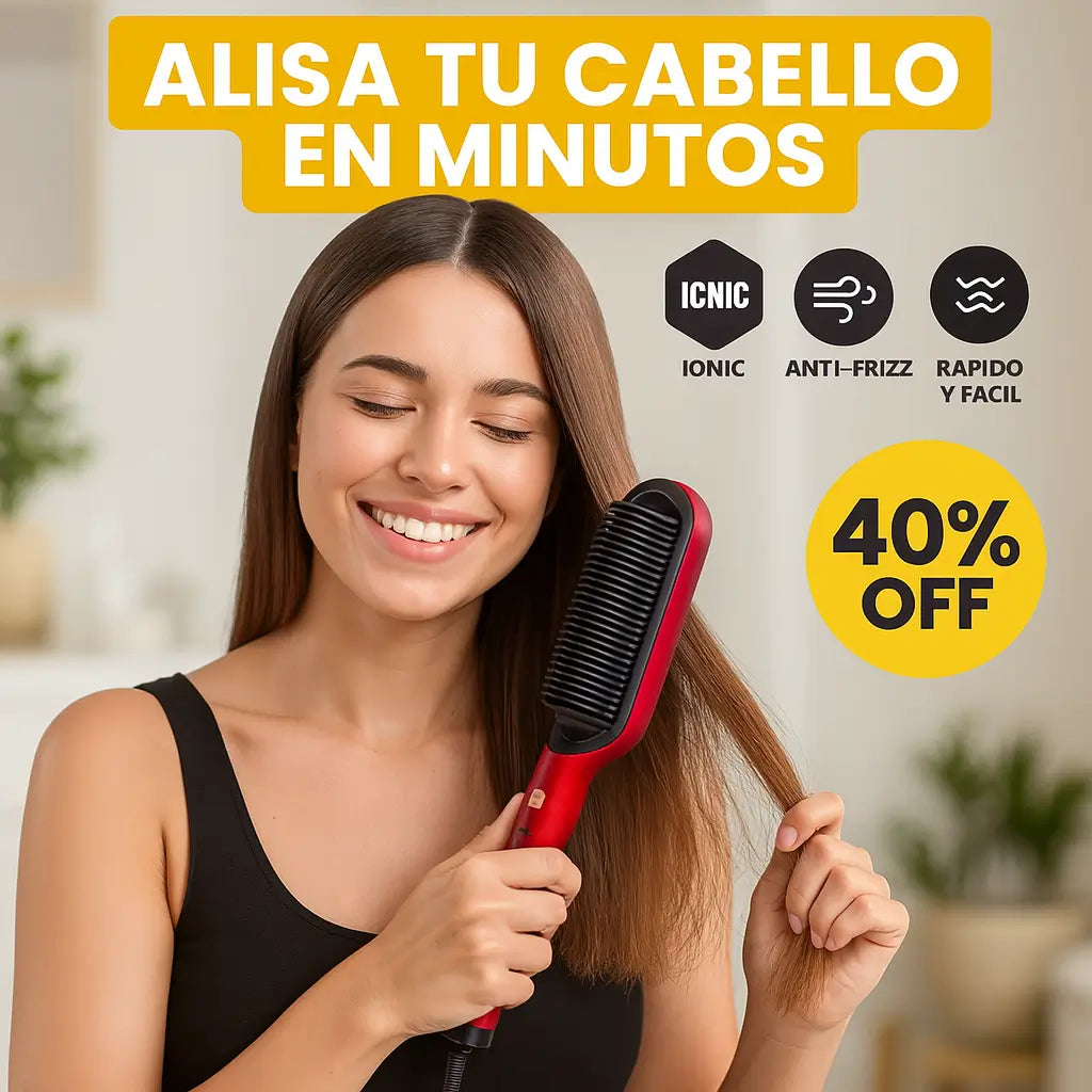 LissPro™ – Alisa como una plancha, cuida como un cepillo.