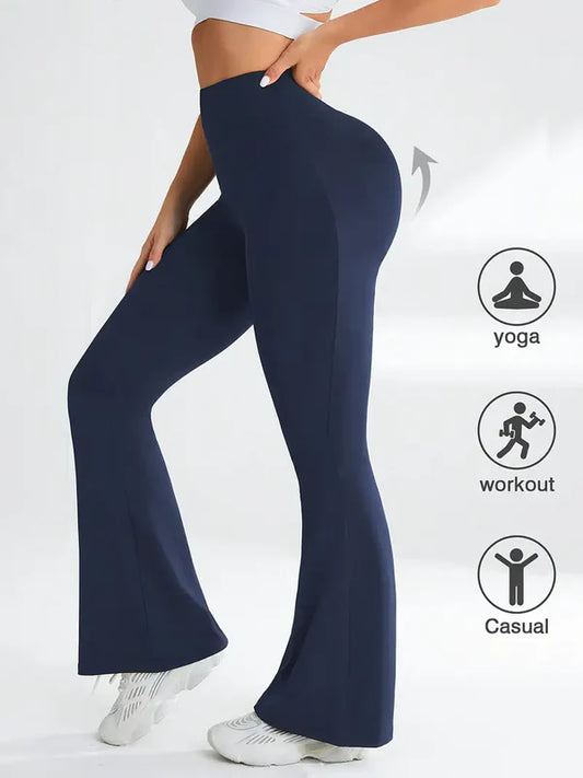 LULU L® - Pantalones acampanados casuales, deportivos y versatiles