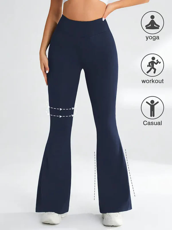 LULU L® - Pantalones acampanados casuales, deportivos y versatiles