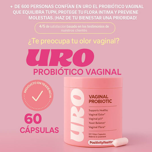 URO™ Cápsulas Probióticas: Confianza Íntima Todos los Días
