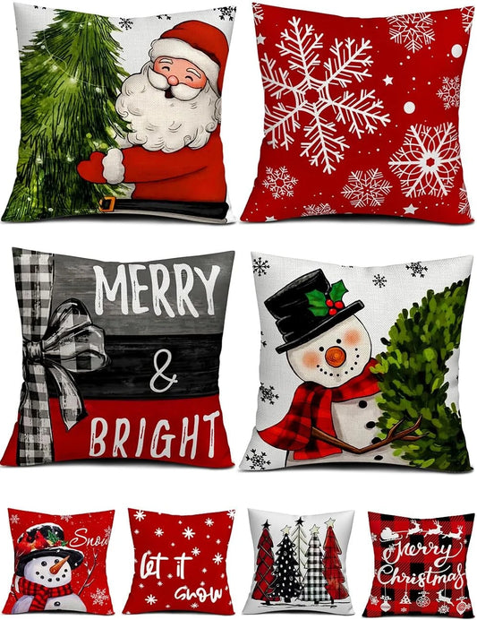 Fundas Cojines Navideños Lino