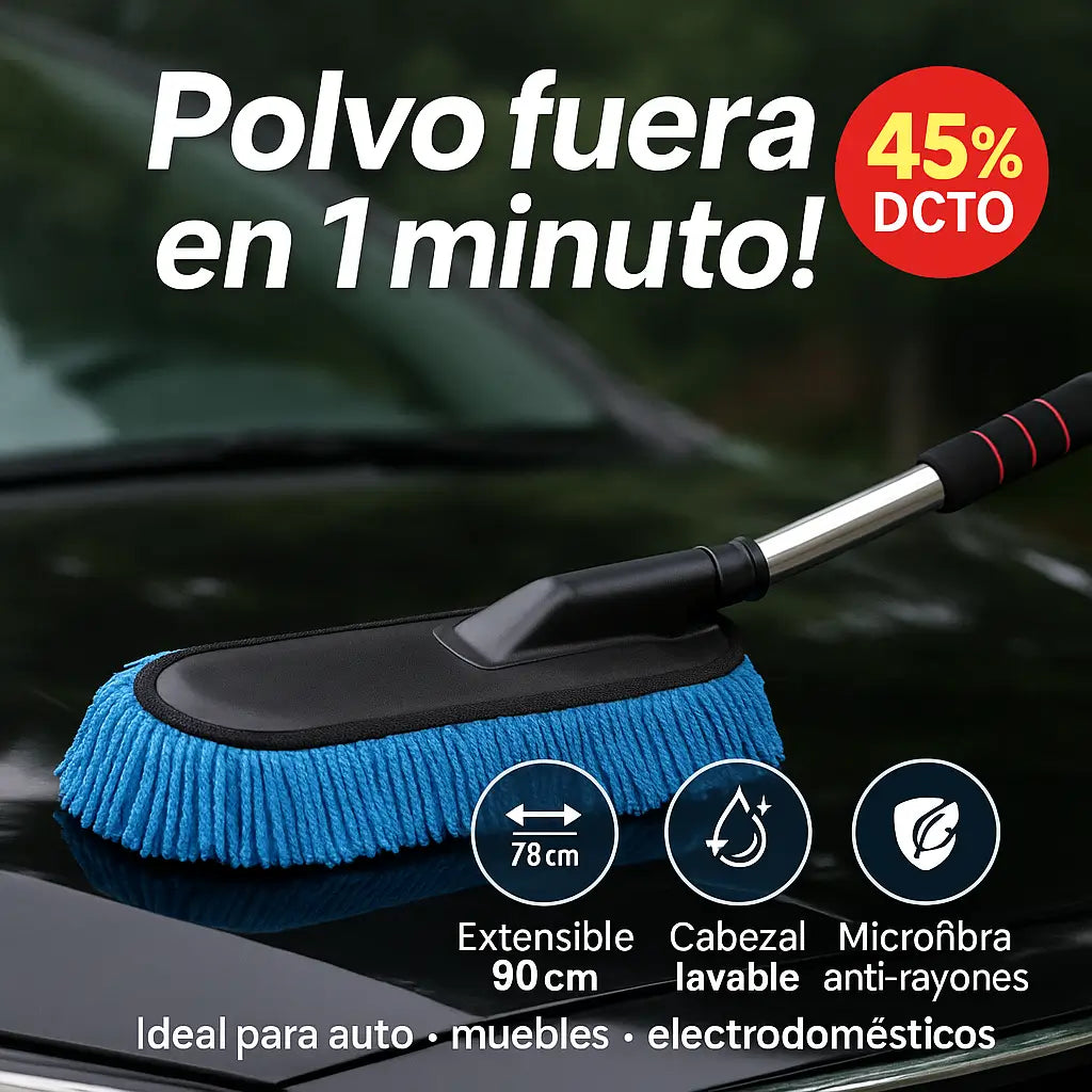CleanReach™ – Microfibra telescópica