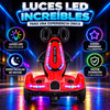 Carrito Eléctrico Montable para Niños | Luces LED + Control Remoto + Respaldo + Cinturón de Seguridad