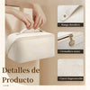 Cosmetiquera de Piel Impermeable
