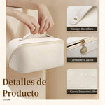 Cosmetiquera de Piel Impermeable