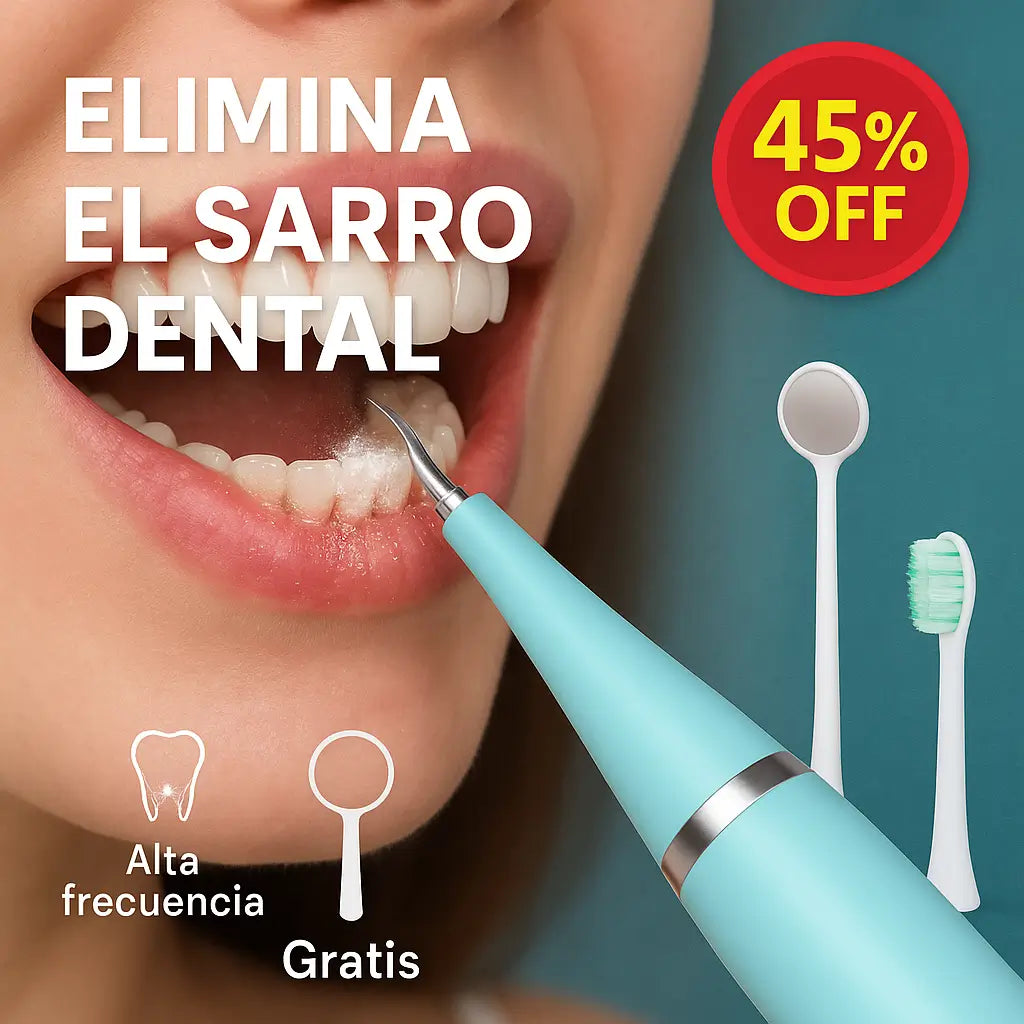 ELEVALUK™ – Limpieza dental profesional desde casa GRATIS cabezal y espejo