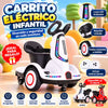 Carrito Eléctrico Montable para Niños | Luces LED + Control Remoto + Respaldo + Cinturón de Seguridad