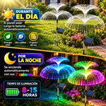 Medusas dobles Solares que Iluminan tus Noches sin Gastar Luz | Promo 2x1 ✨