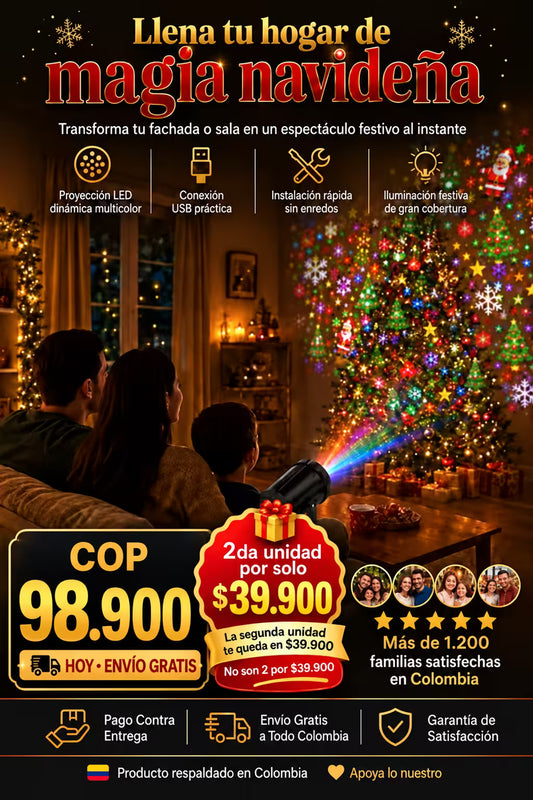Proyector Navideño