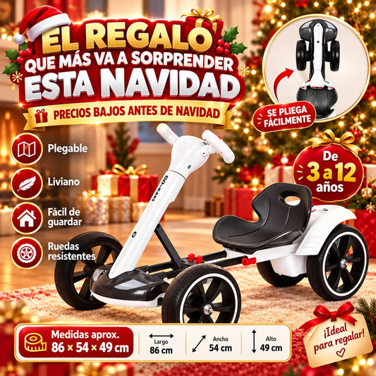 EL JUGUETE QUE CRECE CON ELLOS: Go-Kart Eléctrico Inversión-Garantizada.