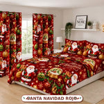 Christmas™ – Transforma tu Habitación esta Navidad x6 Piezas GRATIS cortinas ✨