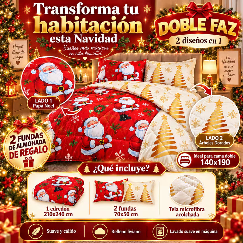🎄 TRANSFORMA TU HABITACIÓN: DOBLE FAZ + 2 FUNDAS GRATIS