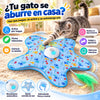 Juguete Interactivo Recargable para Gatos con Pluma Oculta